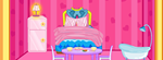 With this decorating game you can rearrange all the doll furniture into its spe
